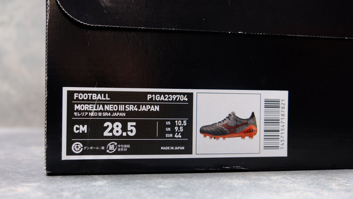 Mizuno Morelia Neo III SR4 FG Japan
